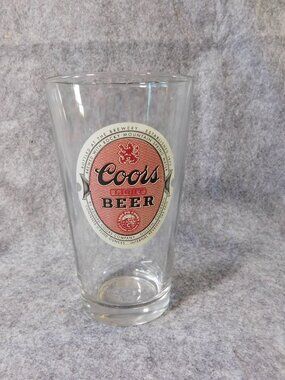 Retro Coors Light Glass